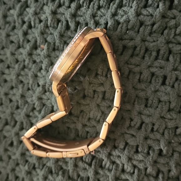 Origami Owl Gold watch with charms - Picture 3 of 3